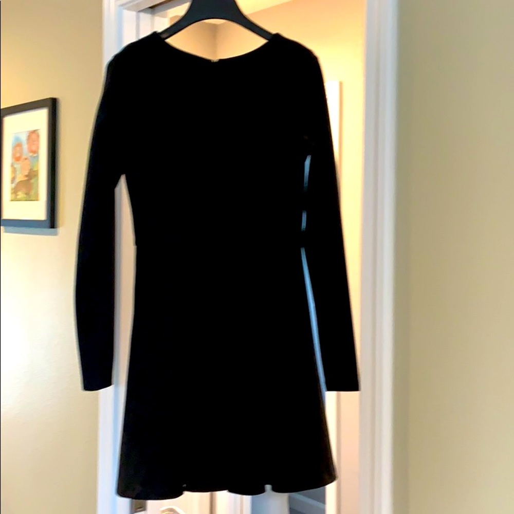 Lulus Black dress, long sleeve, EUC - Picture 2 of 2